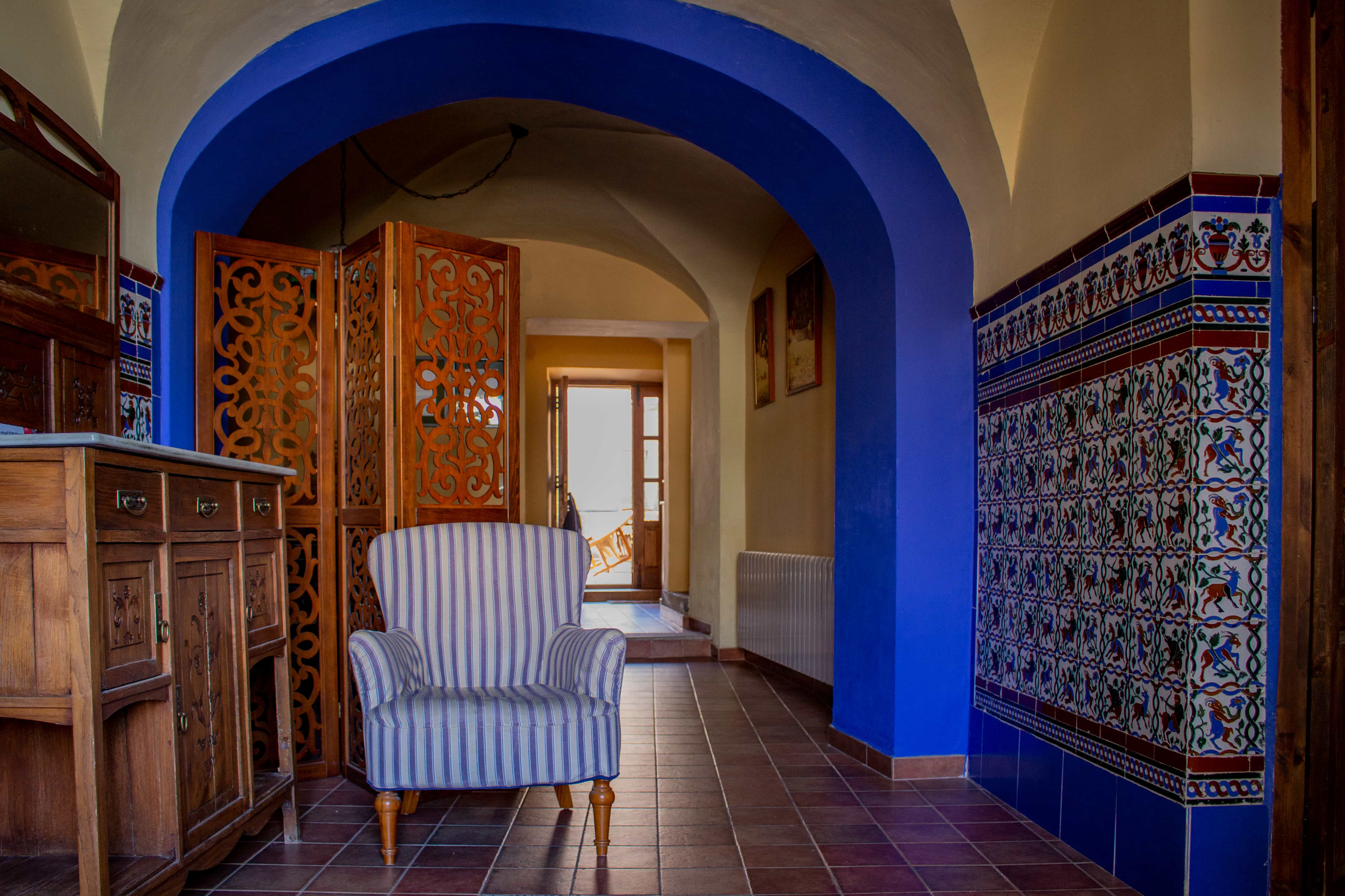 Entrada de la Casa Rural Vía de la Plata