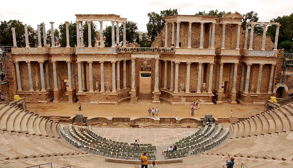 Teatro romano en Mérida